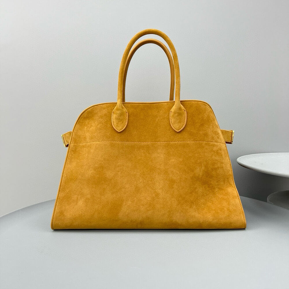THE ROW  Soft Margaux 15 sued bag(High-end Grade)
