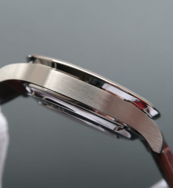 Replica IWC ZF Portuguese Chrono IW371431 Brown Leather Strap