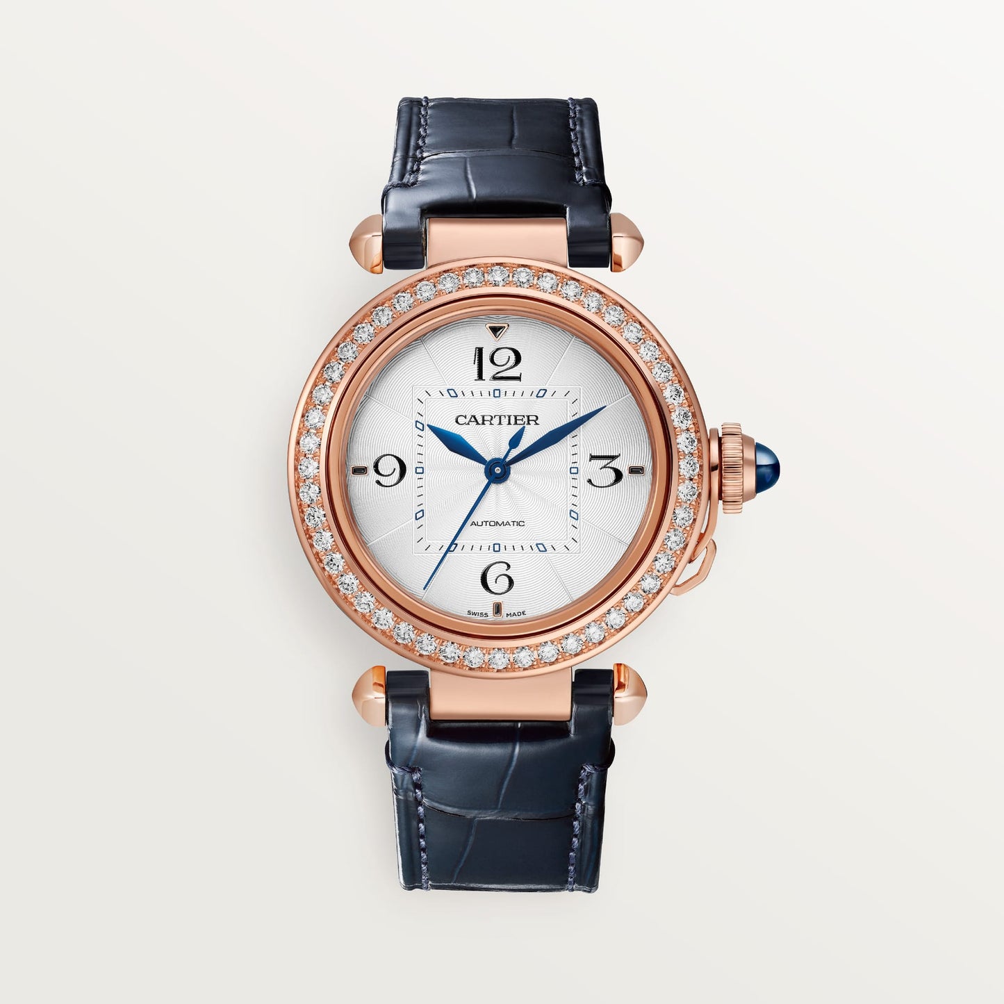 Pasha de fake cartier watch 35 mm mechanical movement with automatic winding caliber 1847 MC(1:1 replica)