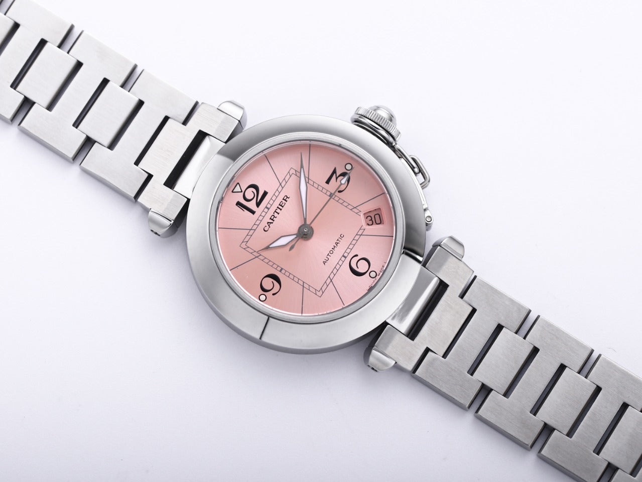Cartier Pasha W31074M7 Ladies Automatic - Pink(1:1 replica)