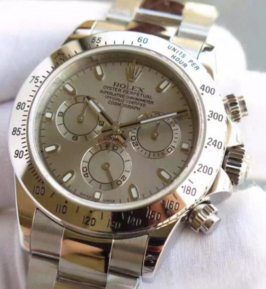 Replica Rolex Daytona 116509 Gray Dial SS Bracelet A4130