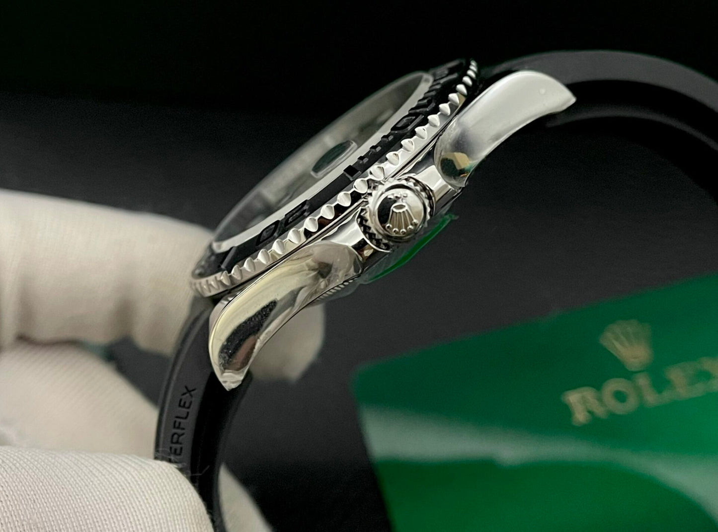 Rolex Replica 11 Watch Yacht-Master Swiss Movement Black Dial EW Factory 40mm