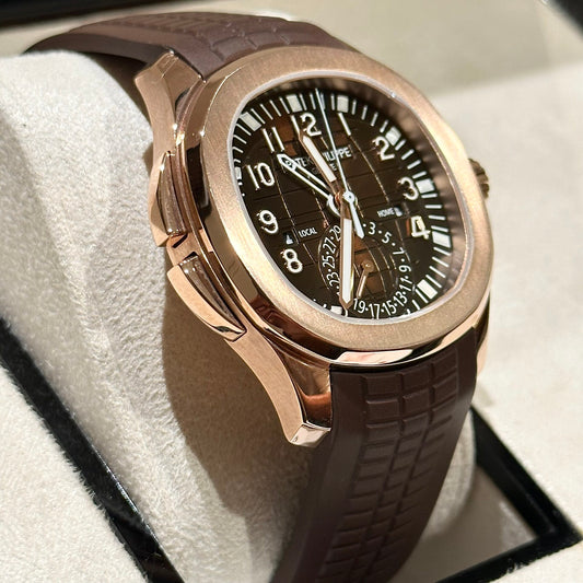 Patek Philippe Aquanaut 5164R Genuine Replica Watch Gold Wrapped ZF 40.8mm