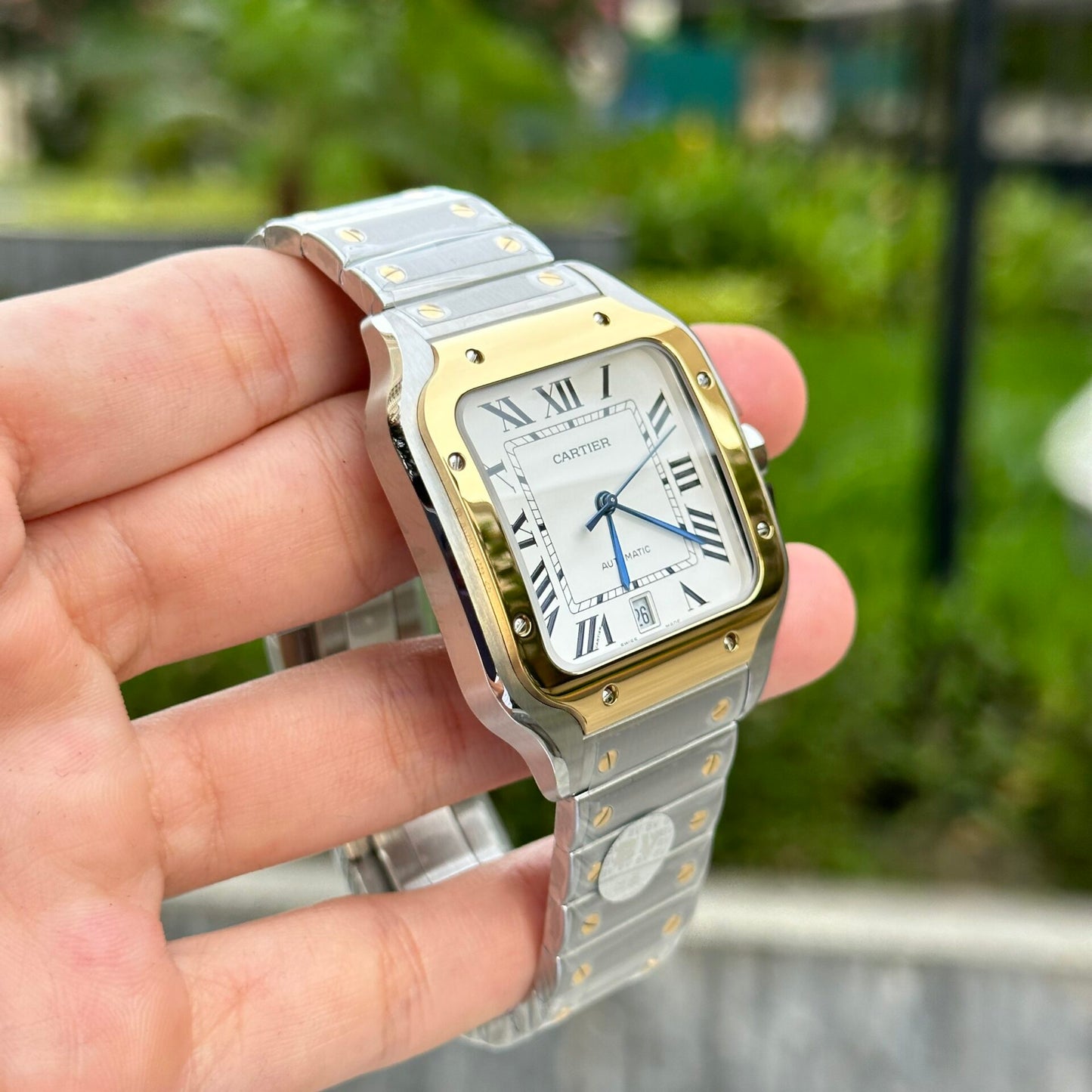 Cartier Santos De Cartier W2SA0009 Replica Watch BV Factory 39.8mm
