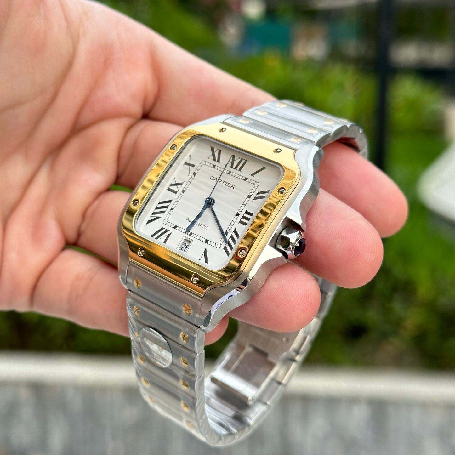 Cartier Santos De Cartier W2SA0009 Replica Watch BV Factory 39.8mm
