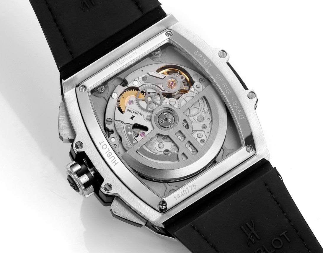 Hublot SPIRIT OF BIG BANG Chronograph, 45 mm Textured rubber strap(1:1 replica)