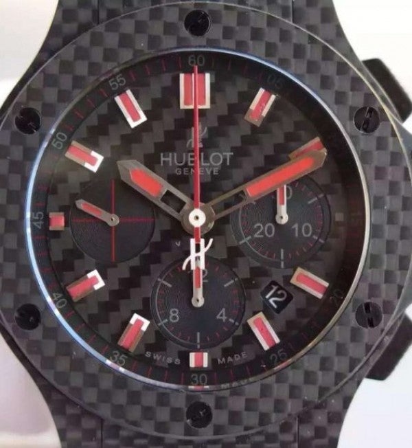 Replica Hublot V6 Big Bang Full Carbon Fiber CF Dial W0062N3400
