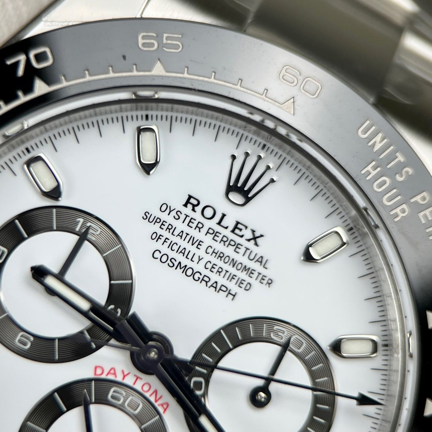 Rolex Cosmograph Daytona 116500LN Replica Watch White Dial BT Factory 40mm