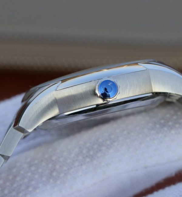 Replica Omega V6 De Ville Hour Vision Co-Axial 41mm SS White Dial SS Bracelet A8500