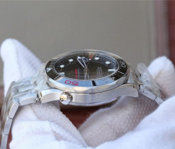 Replica Omega Seamaster 300M Chronometer SS  007  Limited Edition SS Bracelet A2824