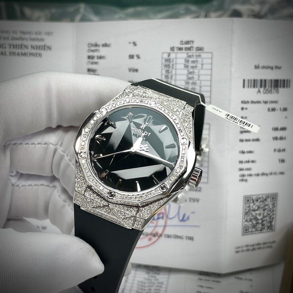 Hublot Replica 1:1 Watch Orlinski Titanium With Natural Diamonds 40mm