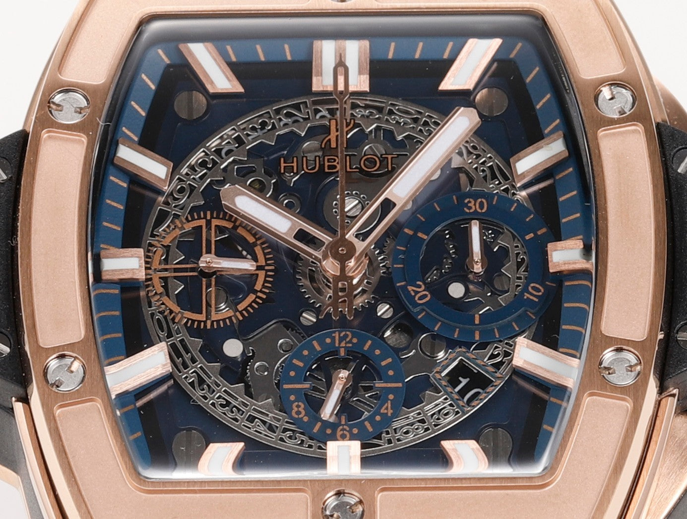 Hublot Spirit of Big Bang Textured Rubber Strap(1:1 replica)