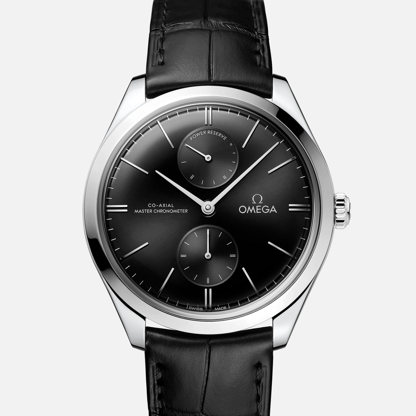 De Ville Tresor Co-Axial Master Chronometer Power Reserve 40mm Black Dial(1:1 replica)
