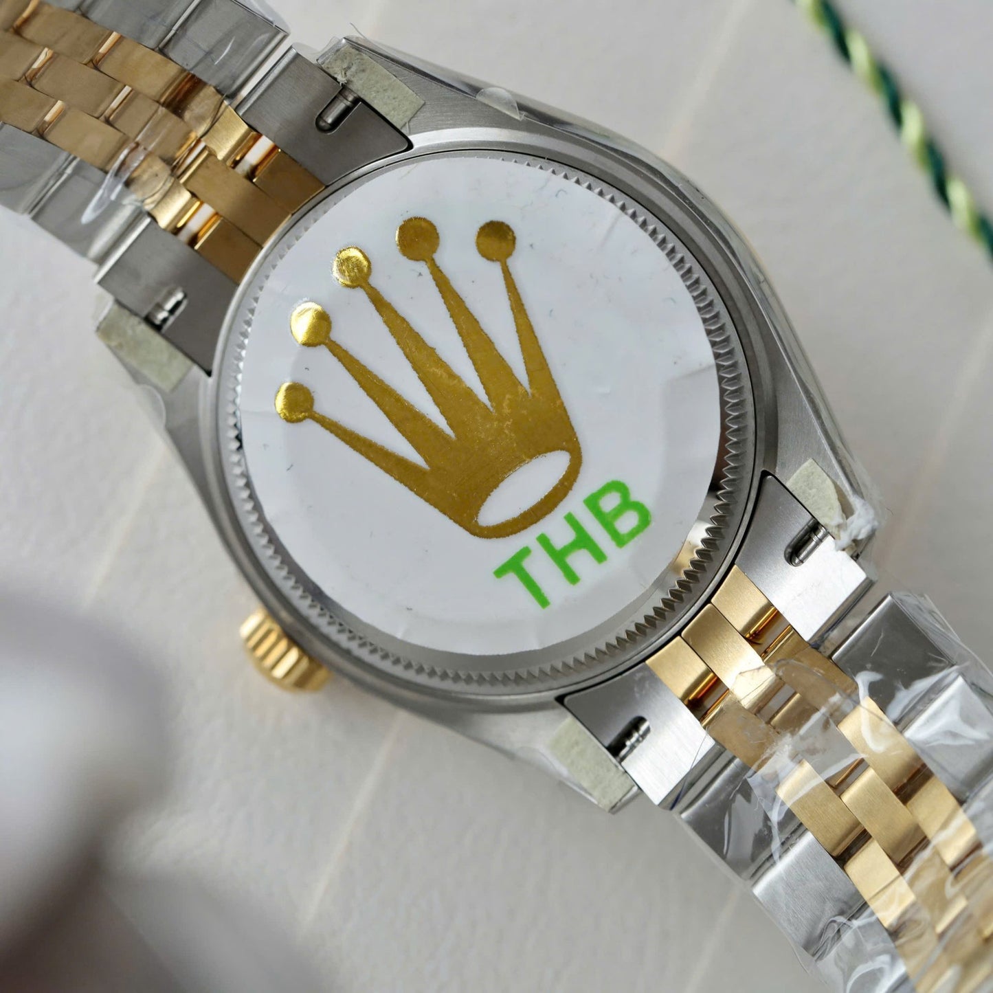 Rolex DateJust Luxury Replica Watch Yellow Champagne Dial THB Factory 31mm