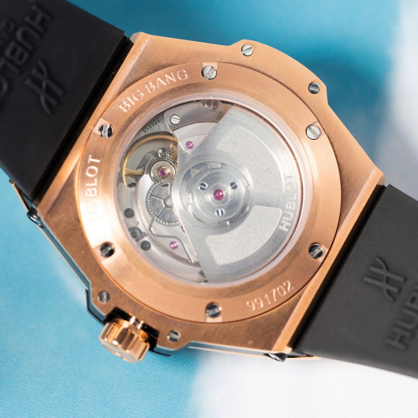 Hublot Replica 1:1 Watch Big Bang One Click With Diamond Bezel King Gold 39mm