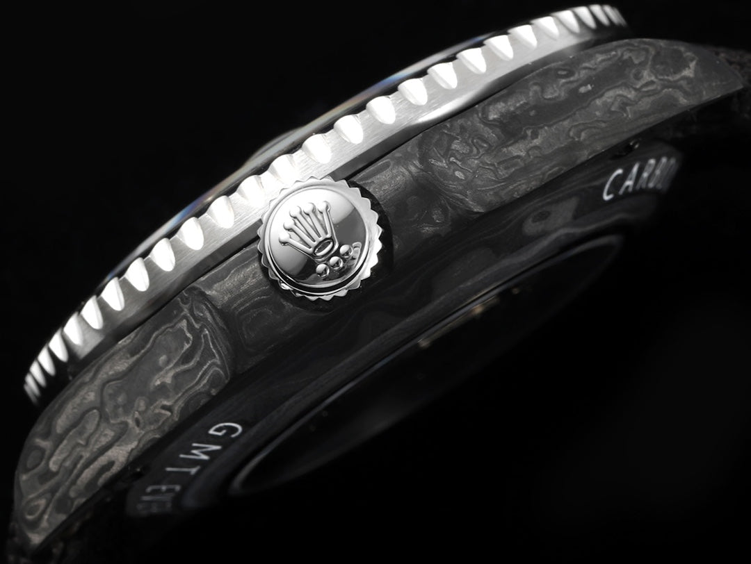 Diw New Rolex Ultra Limited Edition GMT-MASTER II-Carbon Fiber-Black(1:1 replica)