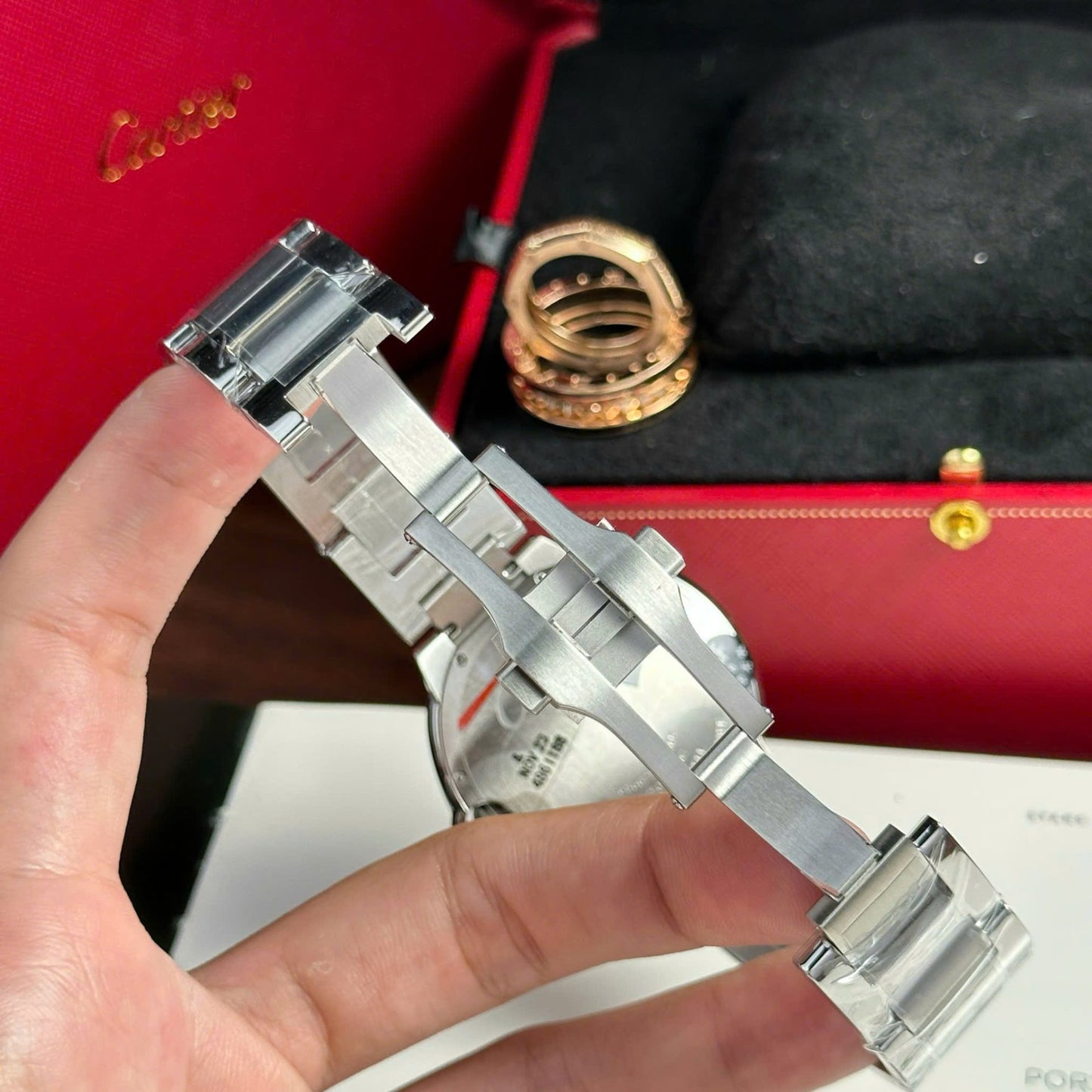 Cartier Ballon Bleu Replica 11 Watch White Dial Metal Wire AF Factory 42mm