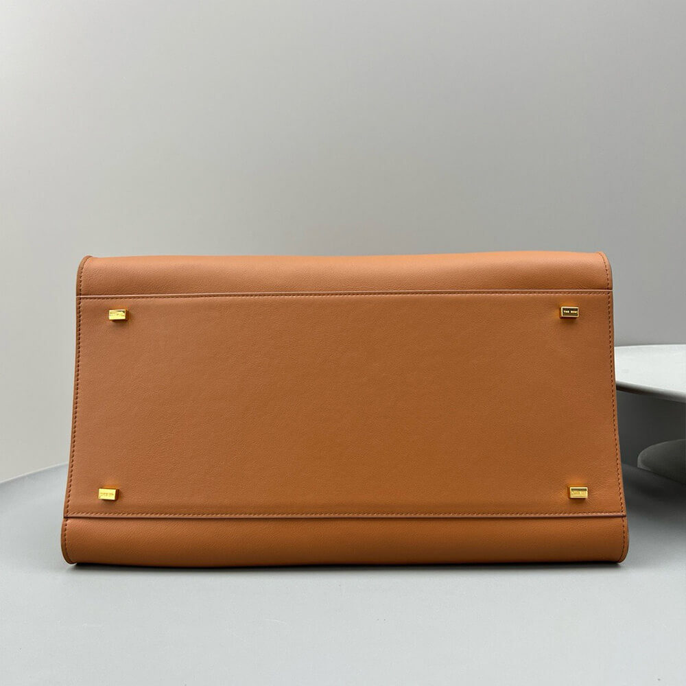 THE ROW  Soft Margaux 15 leather bag(High-end Grade)