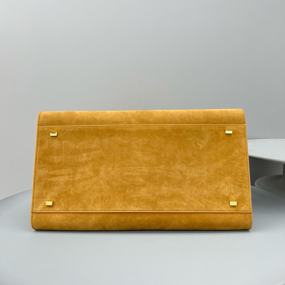 THE ROW  Soft Margaux 15 sued bag(High-end Grade)