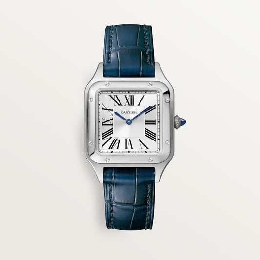 fake cartier watch Santos-Dumont small model high autonomy quartz movement(1:1 replica)