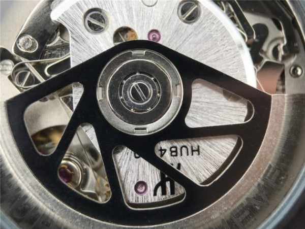 Replica Hublot Big Bang 44mm Full Ceramic Black Dial Black Rubber Strap HUB4100