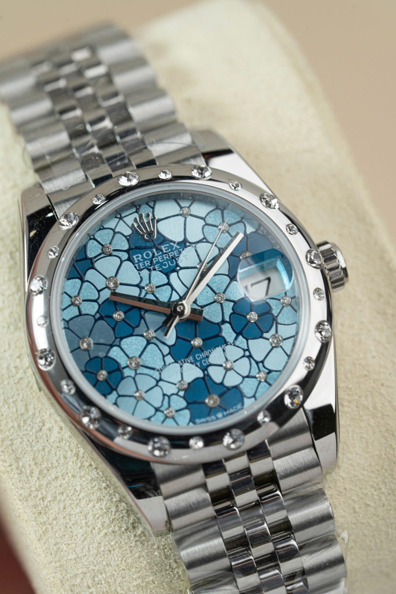 Rolex Replica Watches DateJust Lady 278344 Flower Dial 31mm
