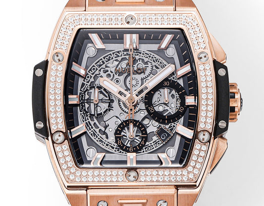 Hublot Spirit of Big Bang Textured Rubber Strap(1:1 replica)