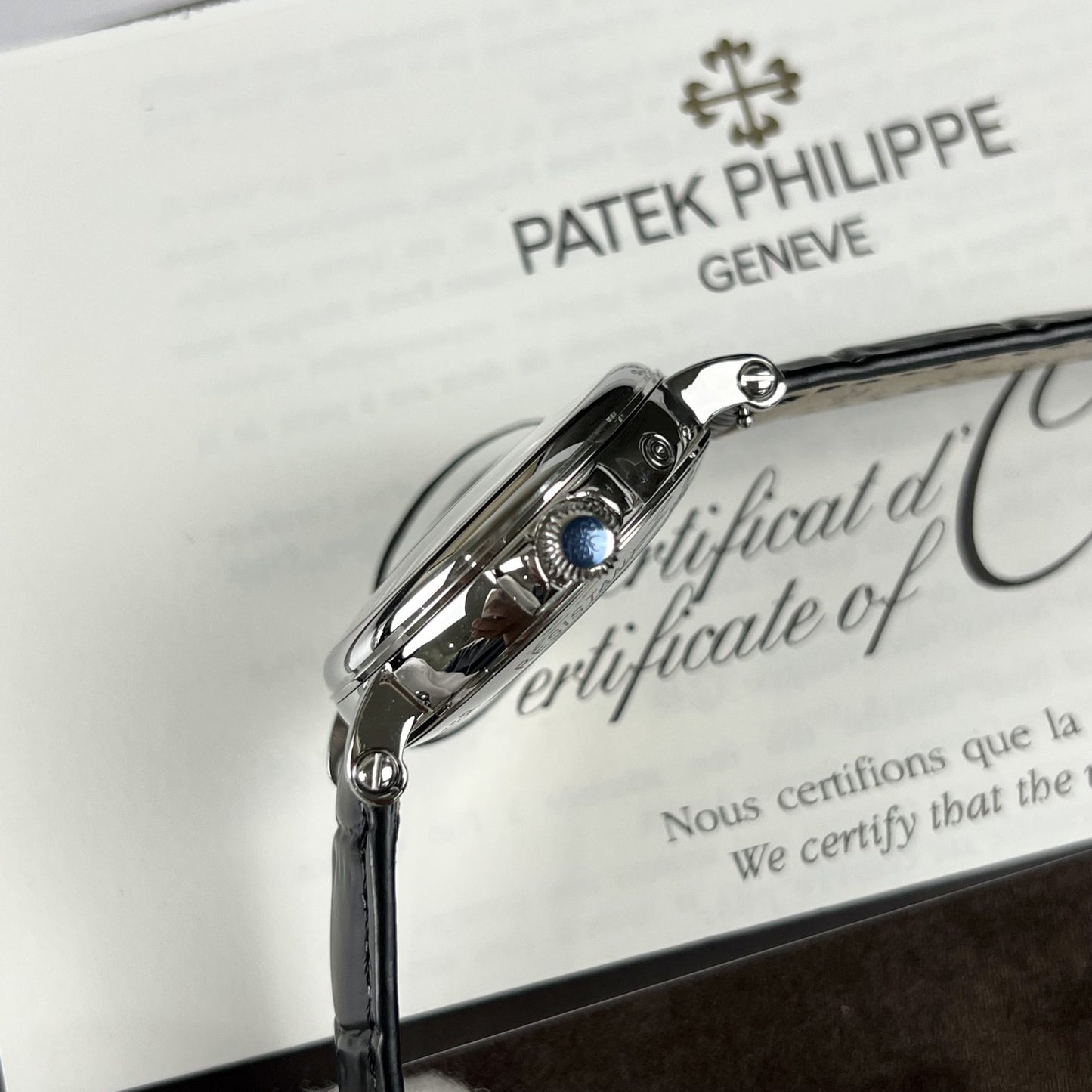 Patek Philippe Replica Watches Grand Complications 5159G White Dial 38mm