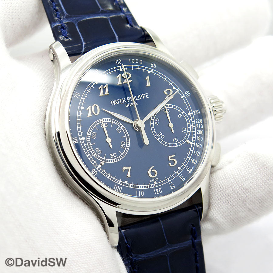 Patek Philippe 5370P Grand Complications Split Seconds Chronograph with Blue Dial(1:1 replica)