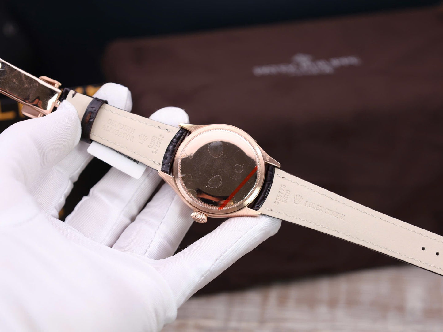 Rolex Cellini Moonphase Replica Watch Gold Wrapped KZ Factory 39mm