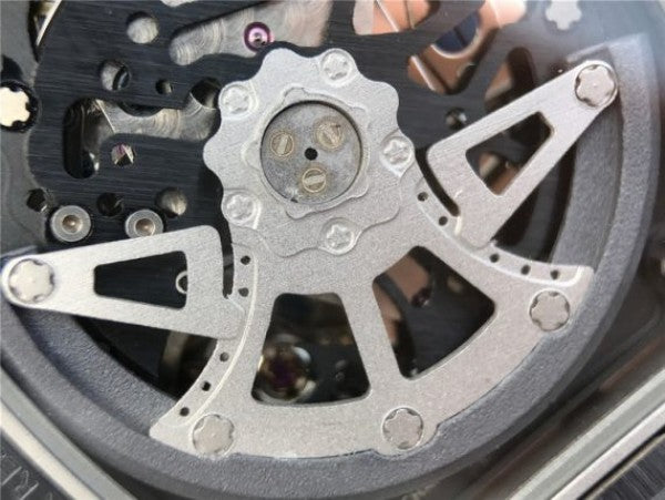 Replica Richard Mille RM011 Black Ceramic RG Chrono Skeleton Dial Black Rubber Strap A7750