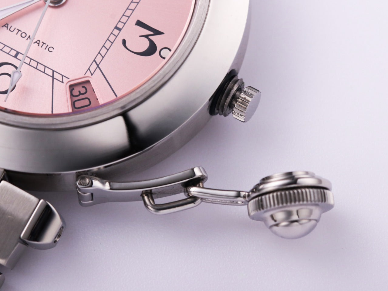 Cartier Pasha W31074M7 Ladies Automatic - Pink(1:1 replica)