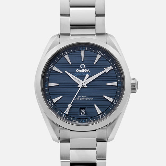 Seamaster Aqua Terra 150M Co-Axial Master Chronometer 41mm Blue Dial On Bracelet(1:1 replica)