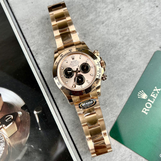 Rolex Replica Watch Daytona 116505 Rose Gold BT Factory 40mm