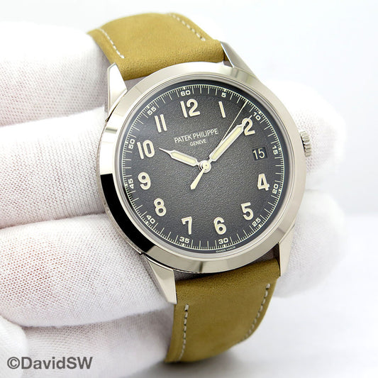 Patek Philippe 5226G Calatrava 18K White Gold (New Model 2022)(1:1 replica)