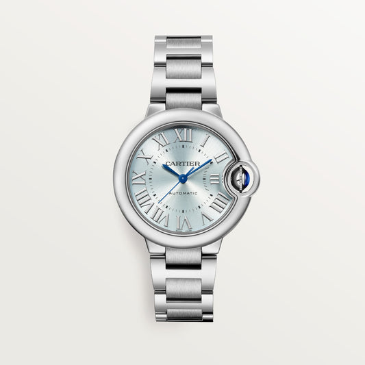 Ballon Bleu de fake cartier watch 33 mm mechanical movement with automatic winding-3KF(1:1 replica)