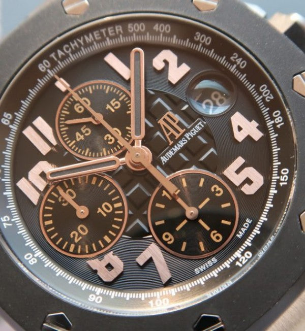 Replica Audemars Piguet JF Royal Oak Offshore 57th Street Blue Leather Strap A3126