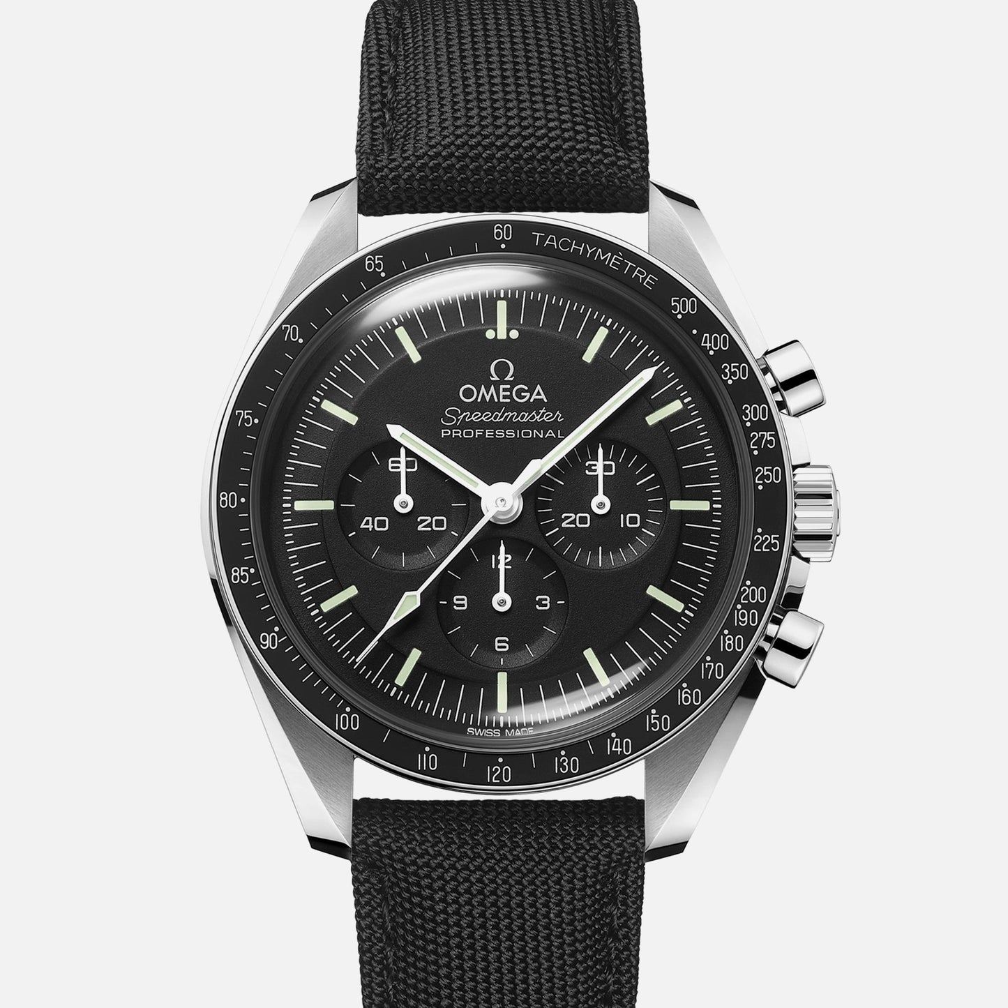 Speedmaster Moonwatch Professional Co-Axial Master Chronometer Chronograph 42mm Hesalite Crystal On Strap With Caliber 3861(1:1 replica)