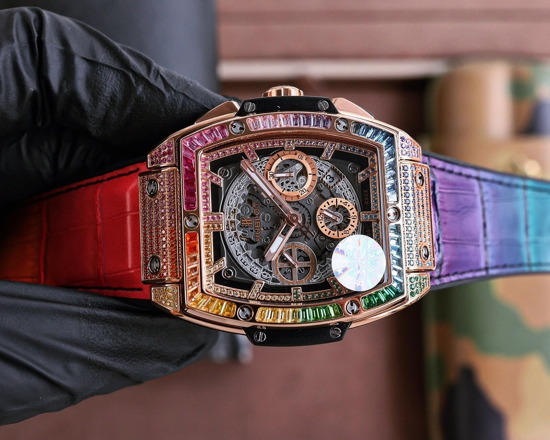 HUBLOT Spirit of Big Bang King Gold Rainbow 32mm(1:1 replica)