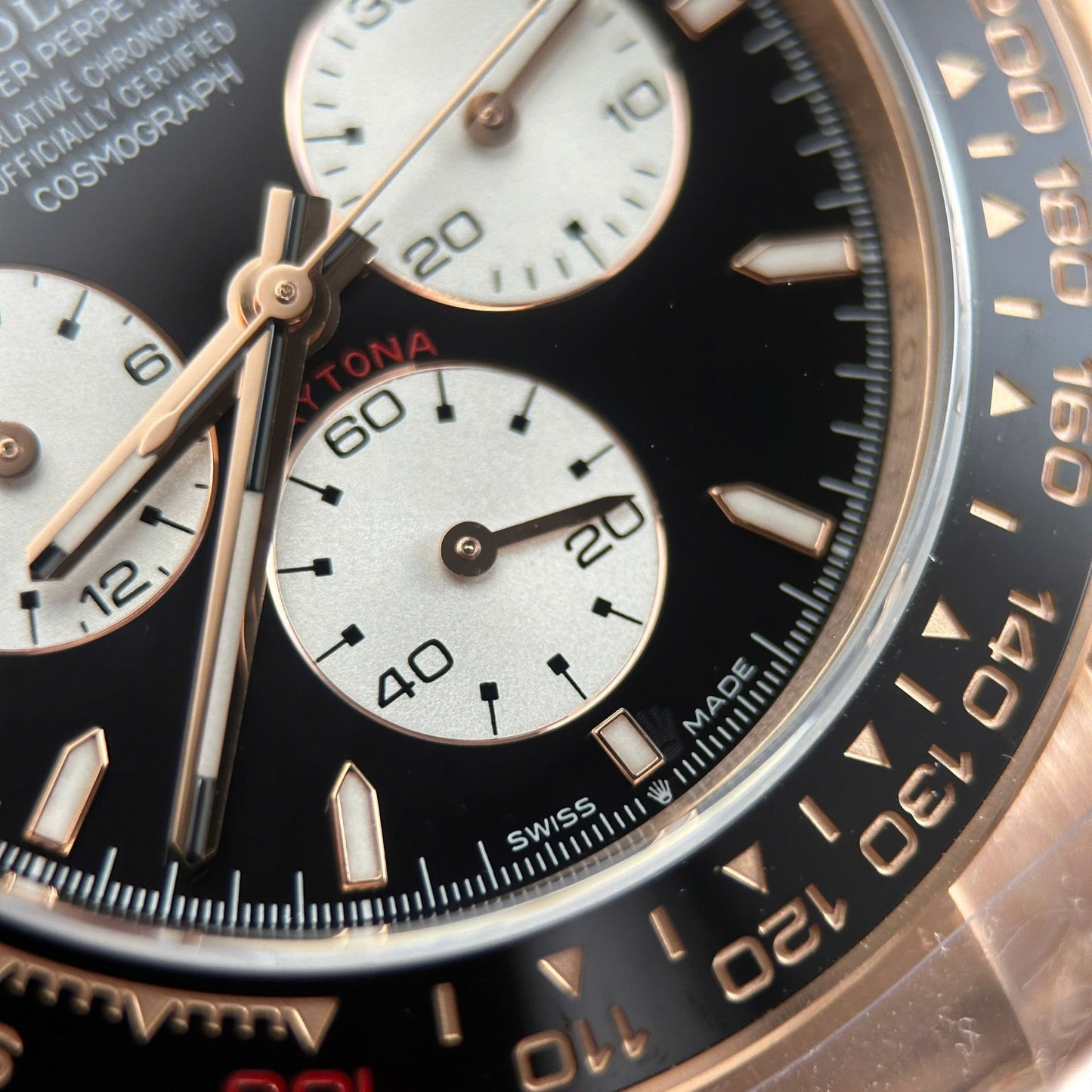Rolex Cosmograph Daytona Le Mans 126525LN Knock Off Watches Weight 173 Grams QF Factory 40mm