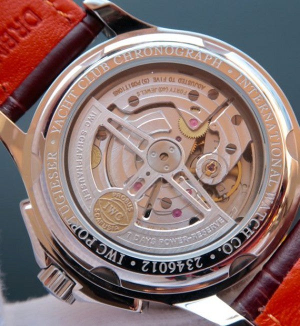 Replica IWC Portuguese Automatic Yacht Club White Dial Red Hand