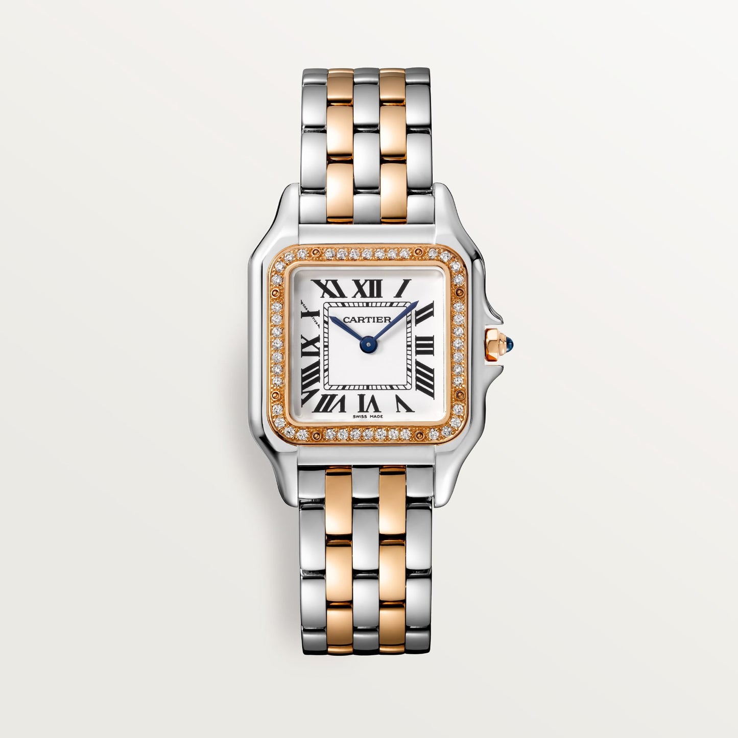 Panthere de fake cartier watch medium model quartz movement(1:1 replica)