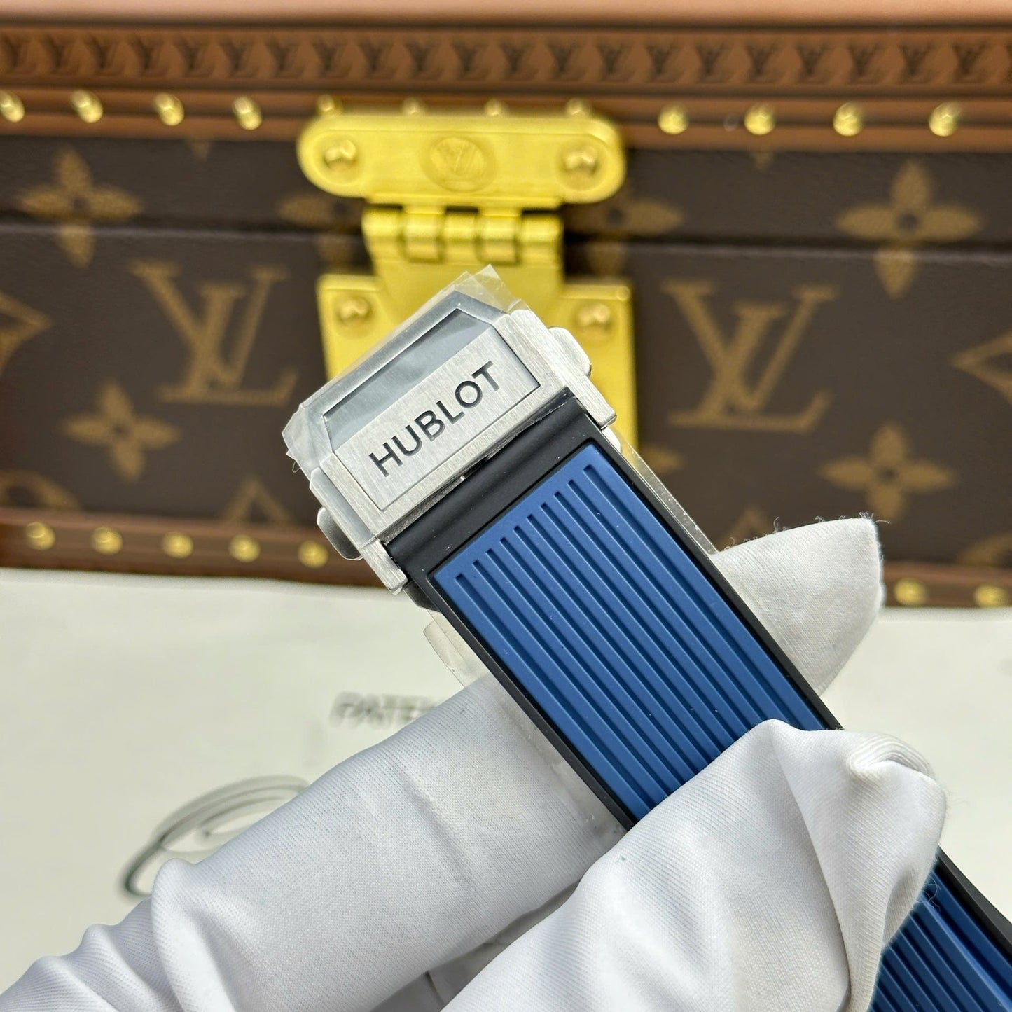 Hublot Spirit Of Big Bang Titanium Replica 11 Watch Blue BBF Factory 42mm