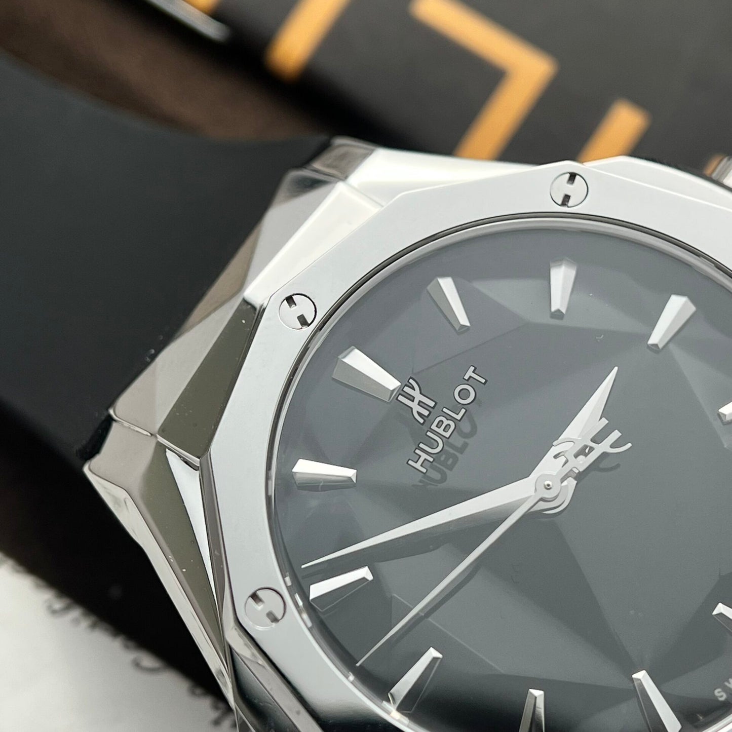 Hublot Replica 1:1 Watch Orlinski Titanium Black HB Factory 40mm