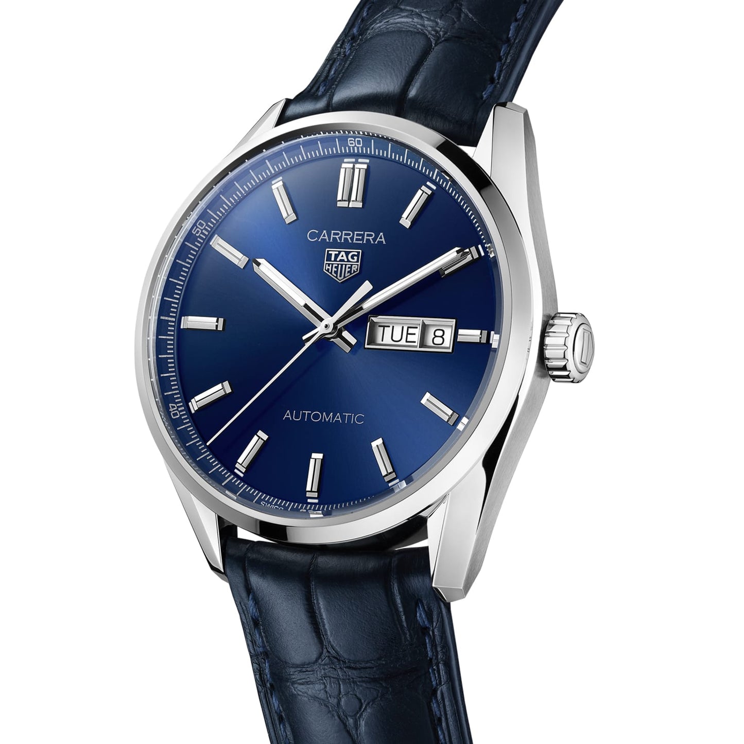 TAG Heuer Replica Watch Carrera Day-Date Automatic 41 mm Steel(1:1 replica)