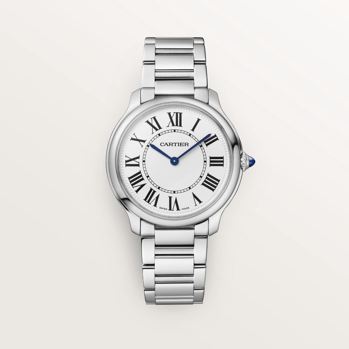 Ronde Must de fake cartier watch 36 mm high autonomy quartz movement(1:1 replica)