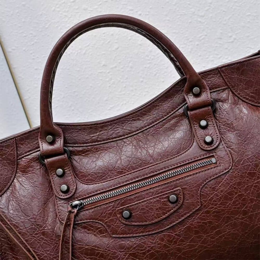 Balenciaga Women s Le City Bag Medium(HIGH-END GRADE)
