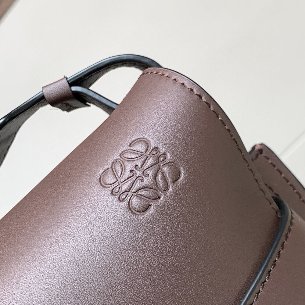 Loewe Small Gate bag in soft calfskin and jacquard