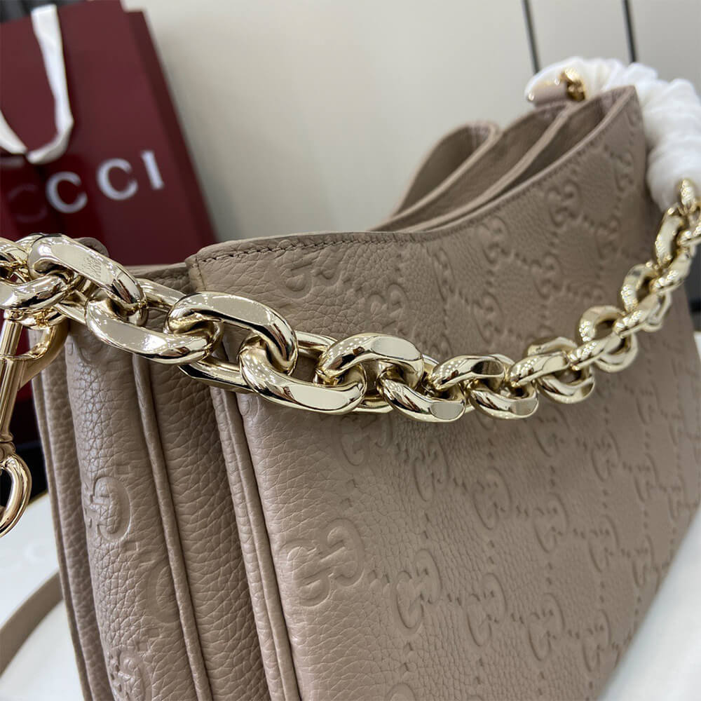 GG Emblem mini shoulder bag