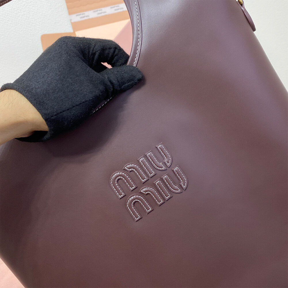 MIUMIU REGULAR IVY LEATHER BAG(HIGH-END GRADE)